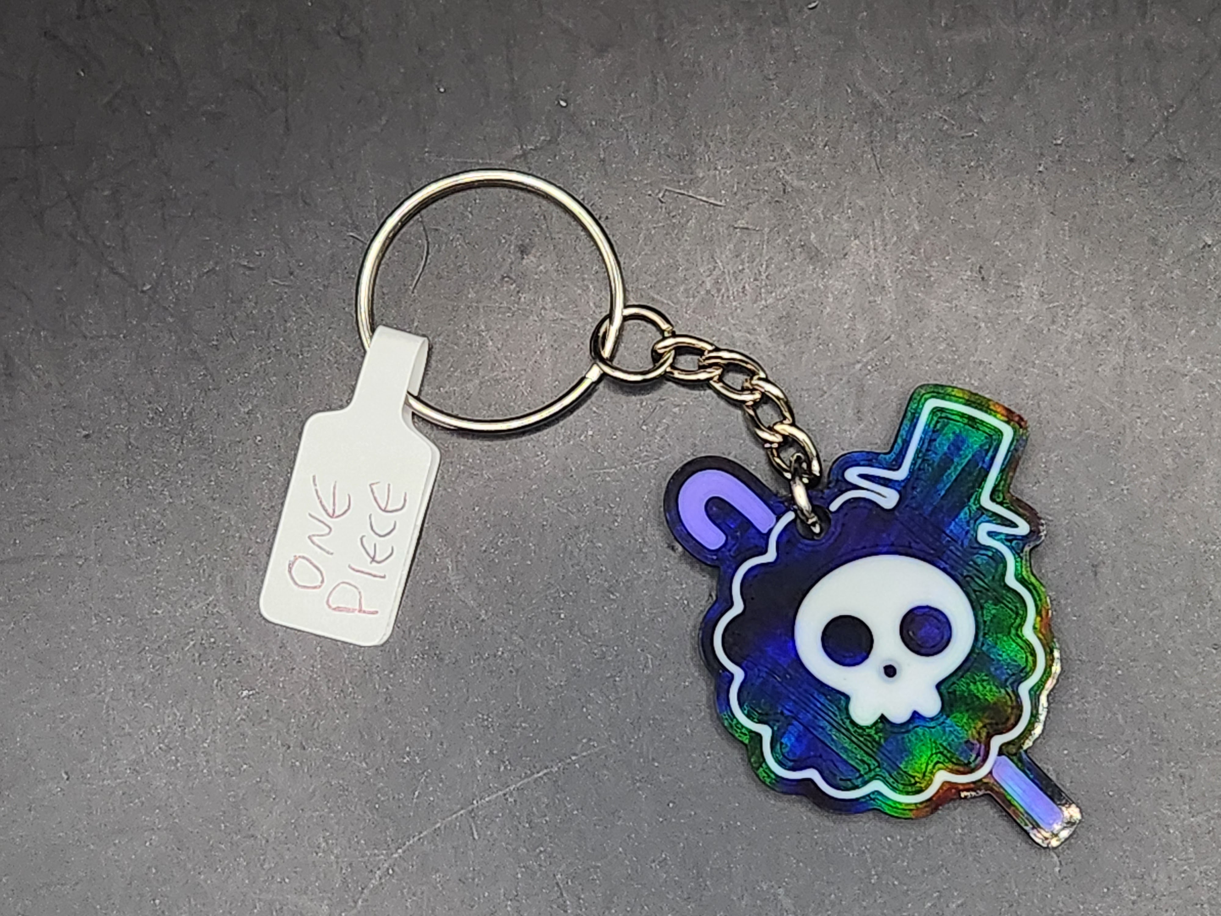 Brook Humming Swordsman Keychain 3D Printed Accessory