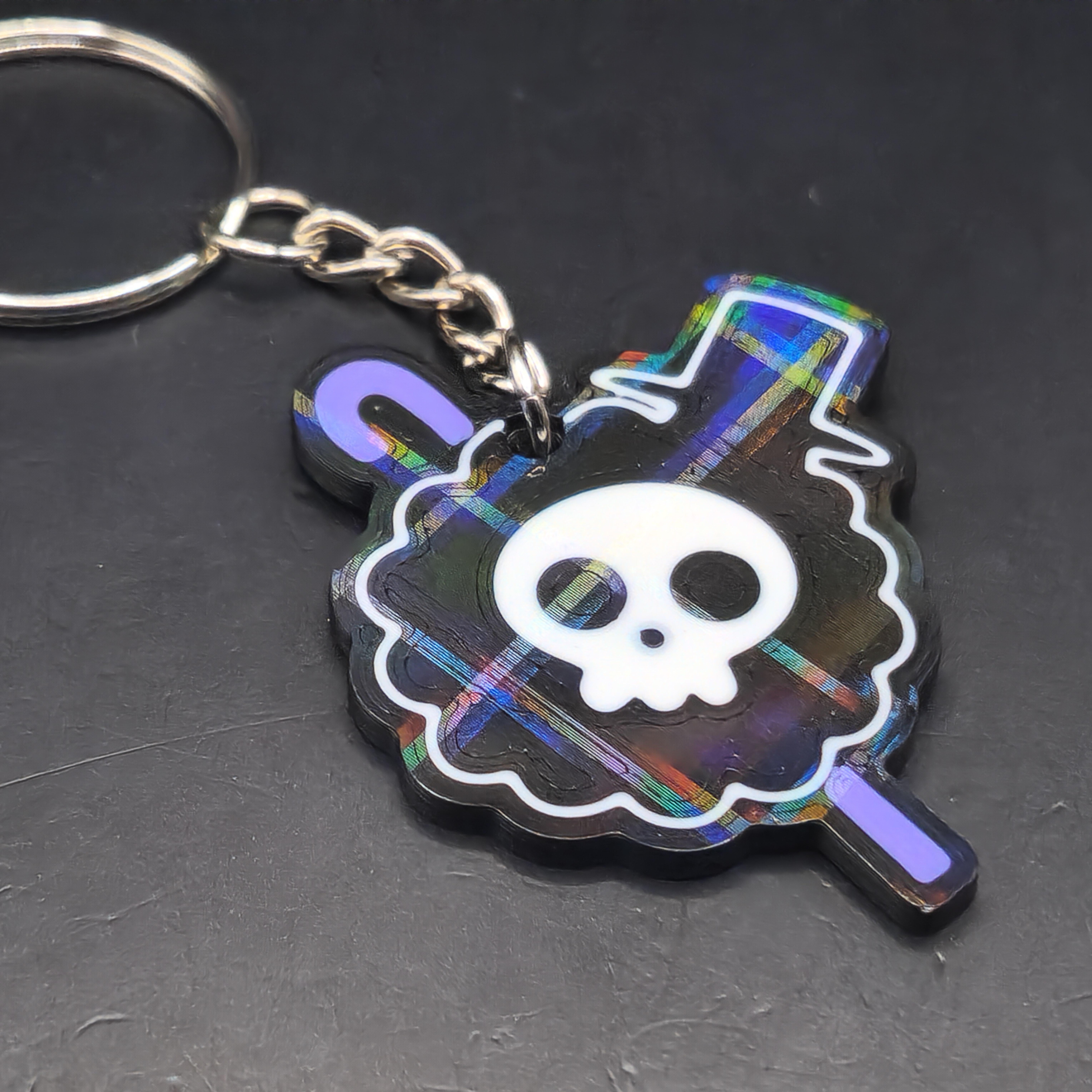 Brook Humming Swordsman Keychain 3D Printed Accessory