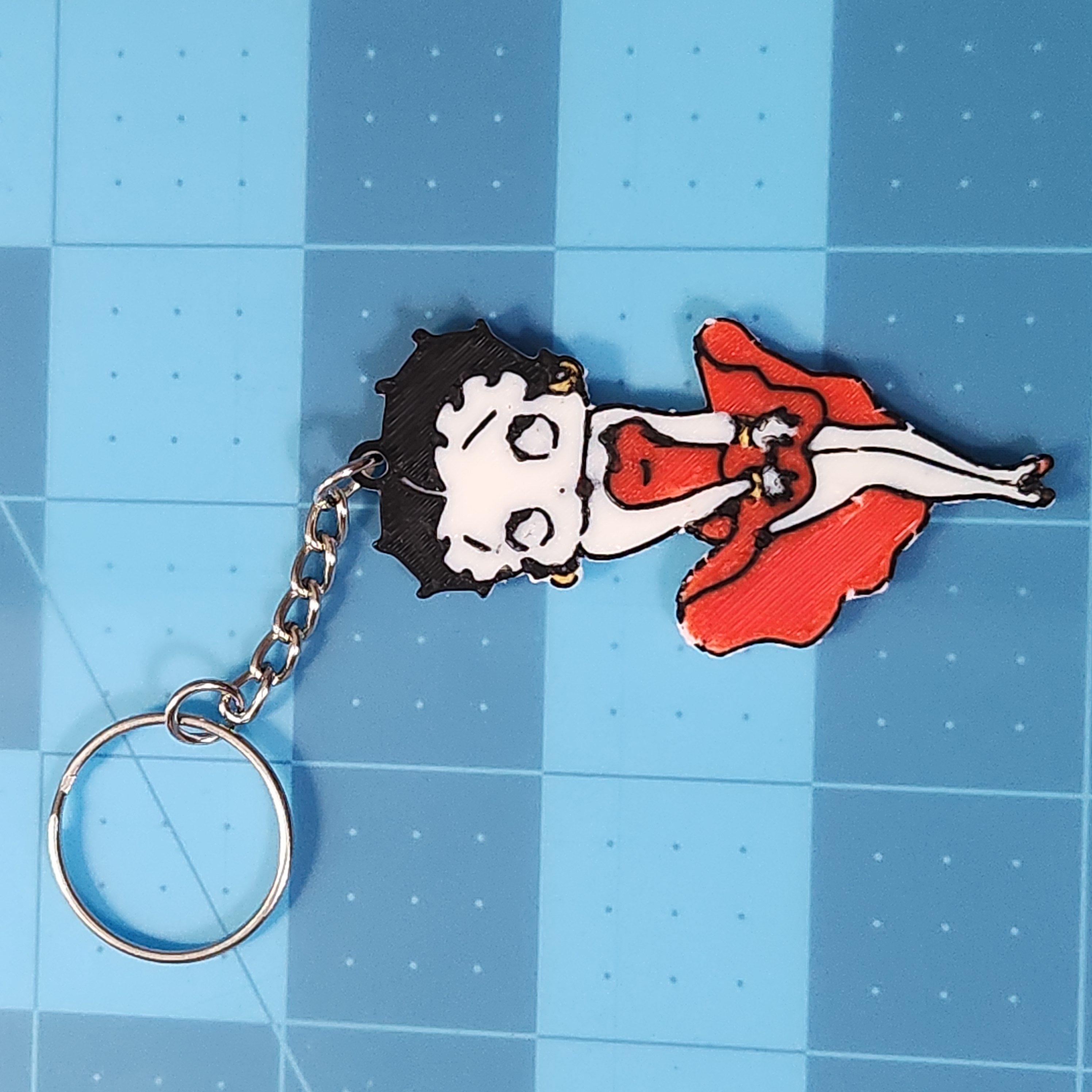 Betty Boop Keychain