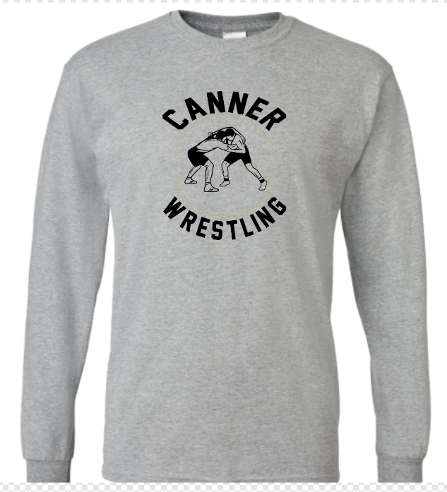 Unisex Long Sleeve Wrestling Tee - CANNERS
