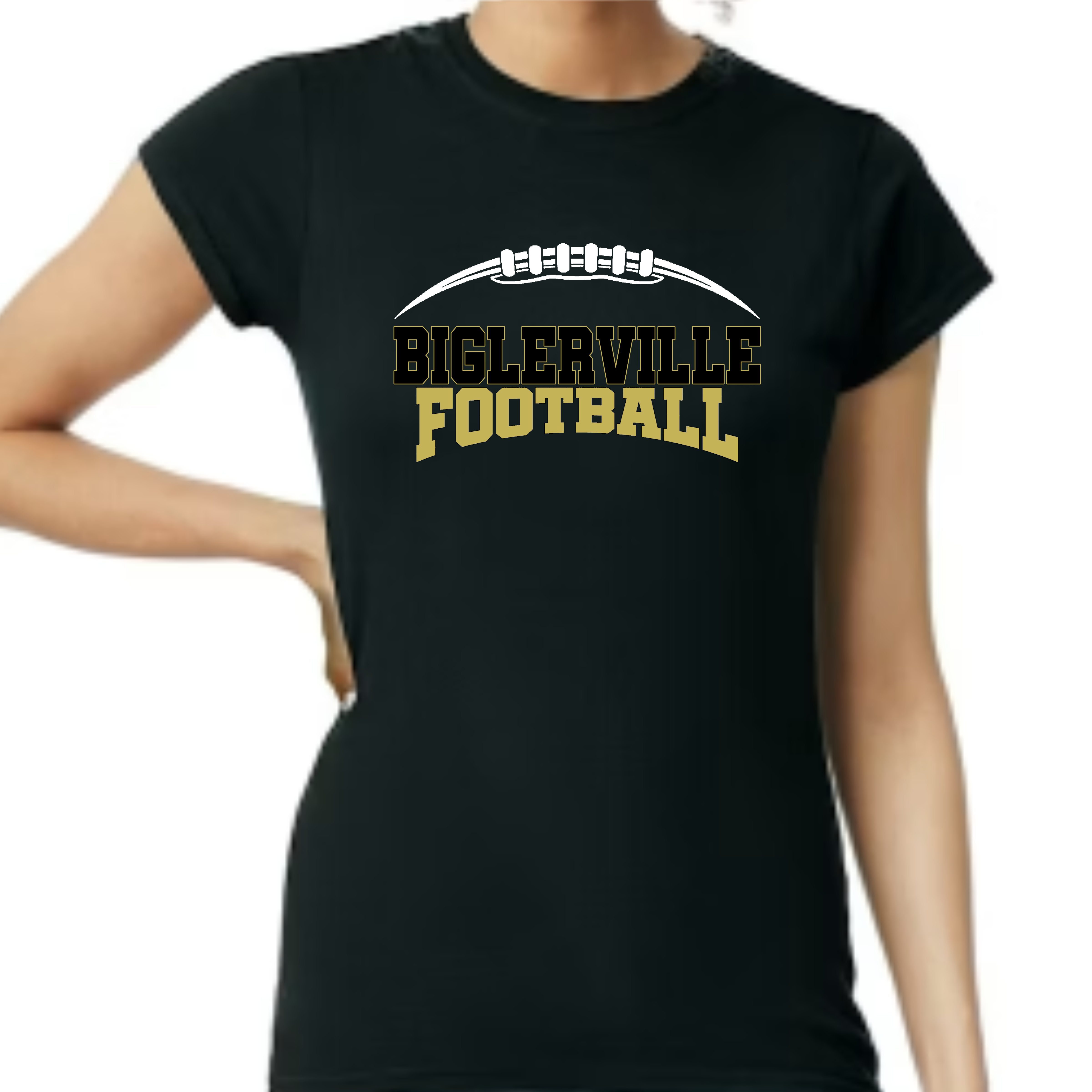 Biglerville Canners Football Ladies Cut Tee