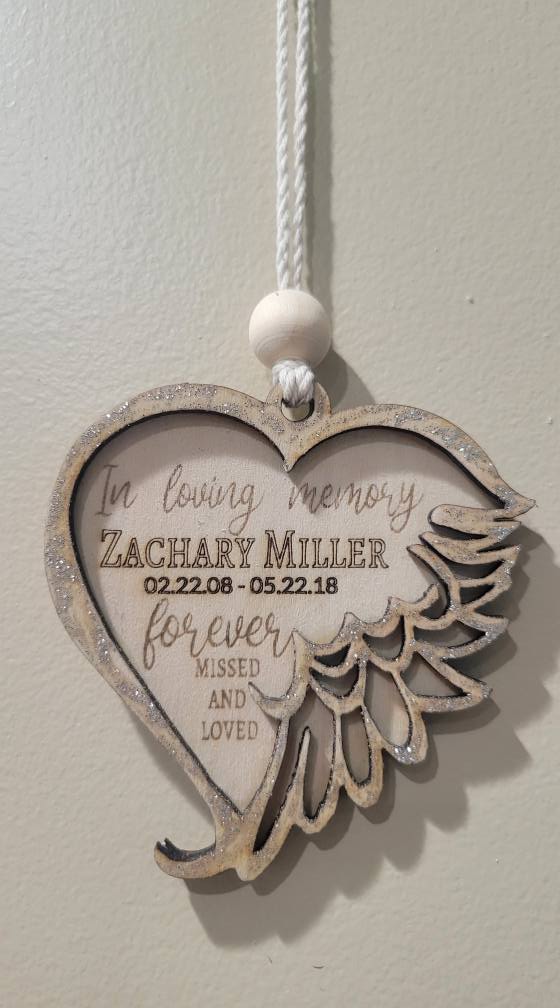 In memory of ornament 