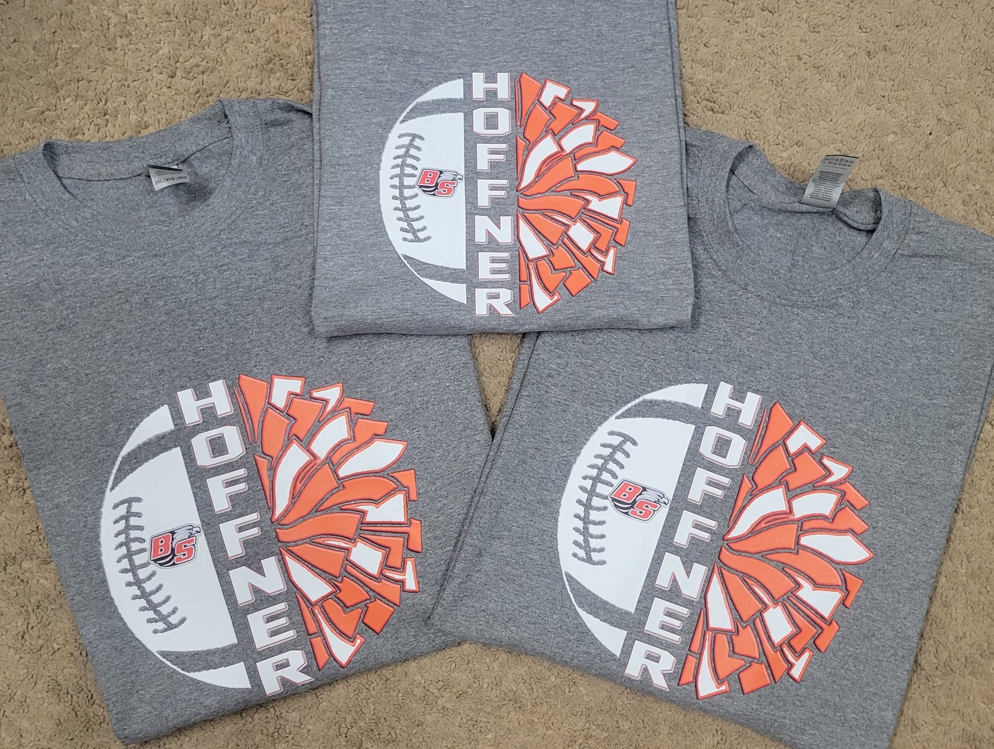 Bermudian Eagles Personalized FOOTBALL AND CHEERLEADER Shirt 2026 Collection