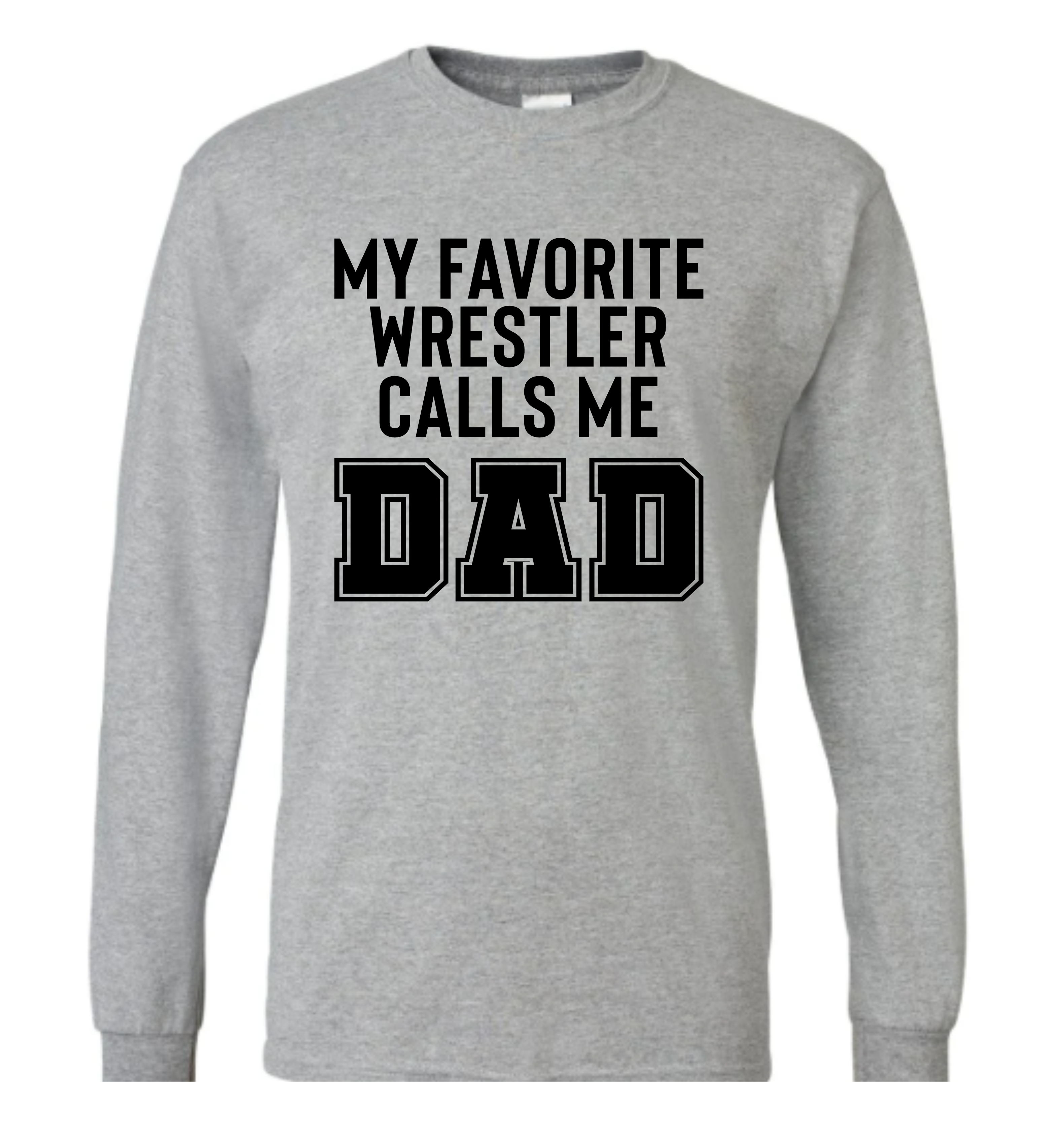 DAD Wrestling Long Sleeve tee