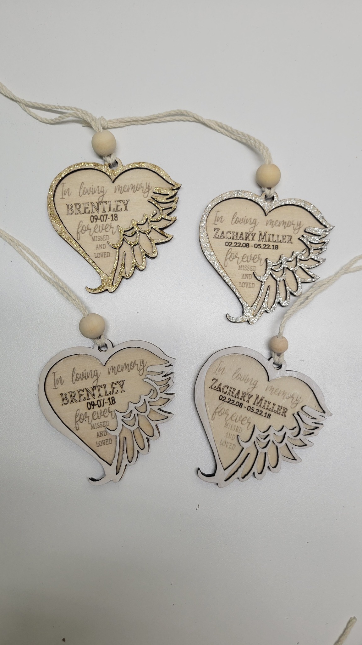 In memory of ornament 