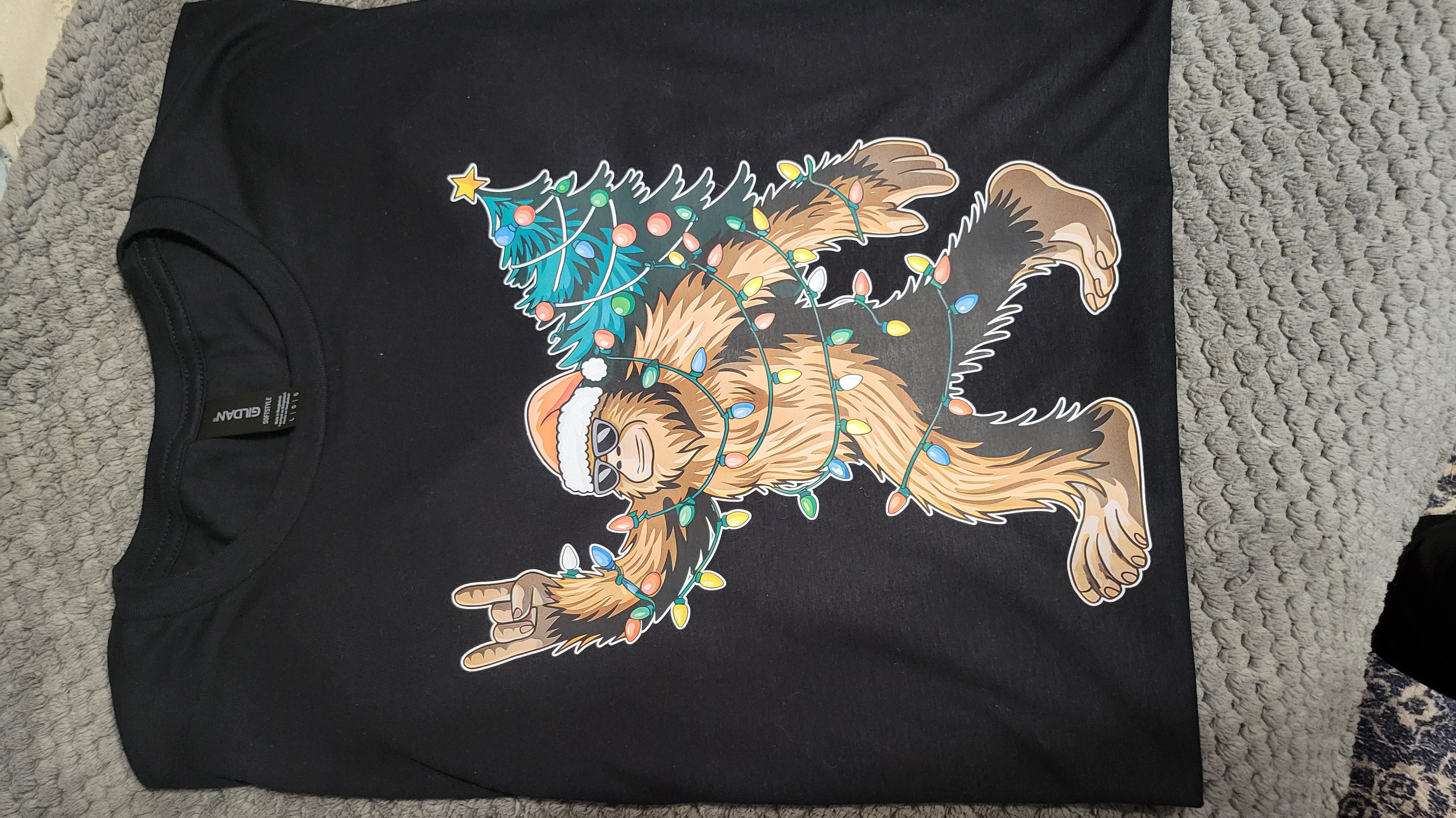 Big Foot Christmas Tee