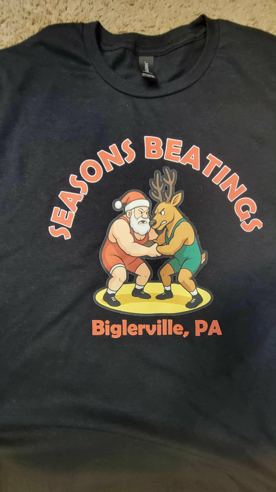 Biglerville Wrestling 2025 Tournament Long sleeve shirt