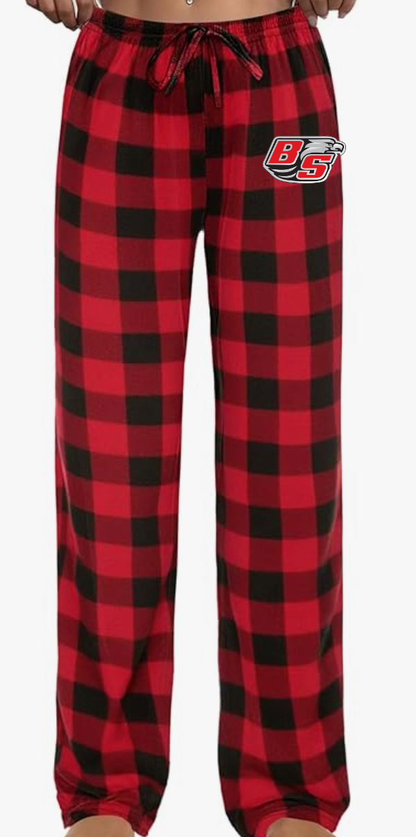 Red Plaid Pajama Lounge Pant