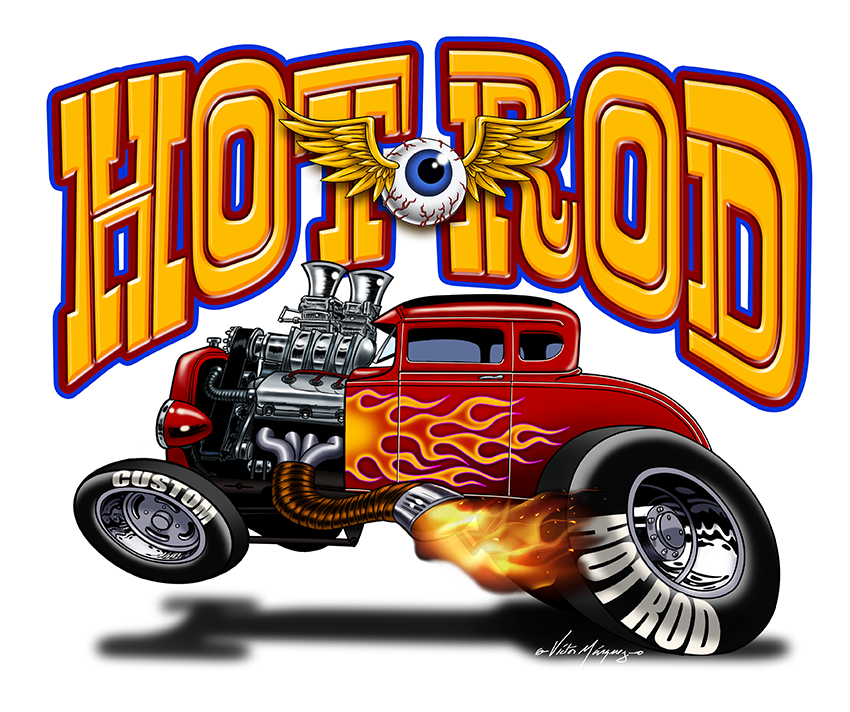 Hot Rod - Flying Eyeball