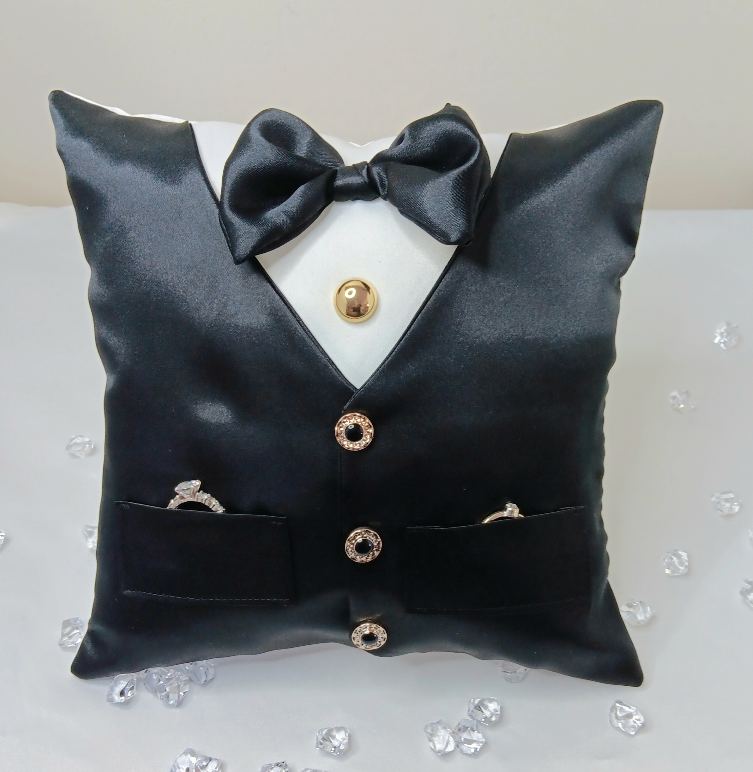 Elegant Ring Bearer Pillow