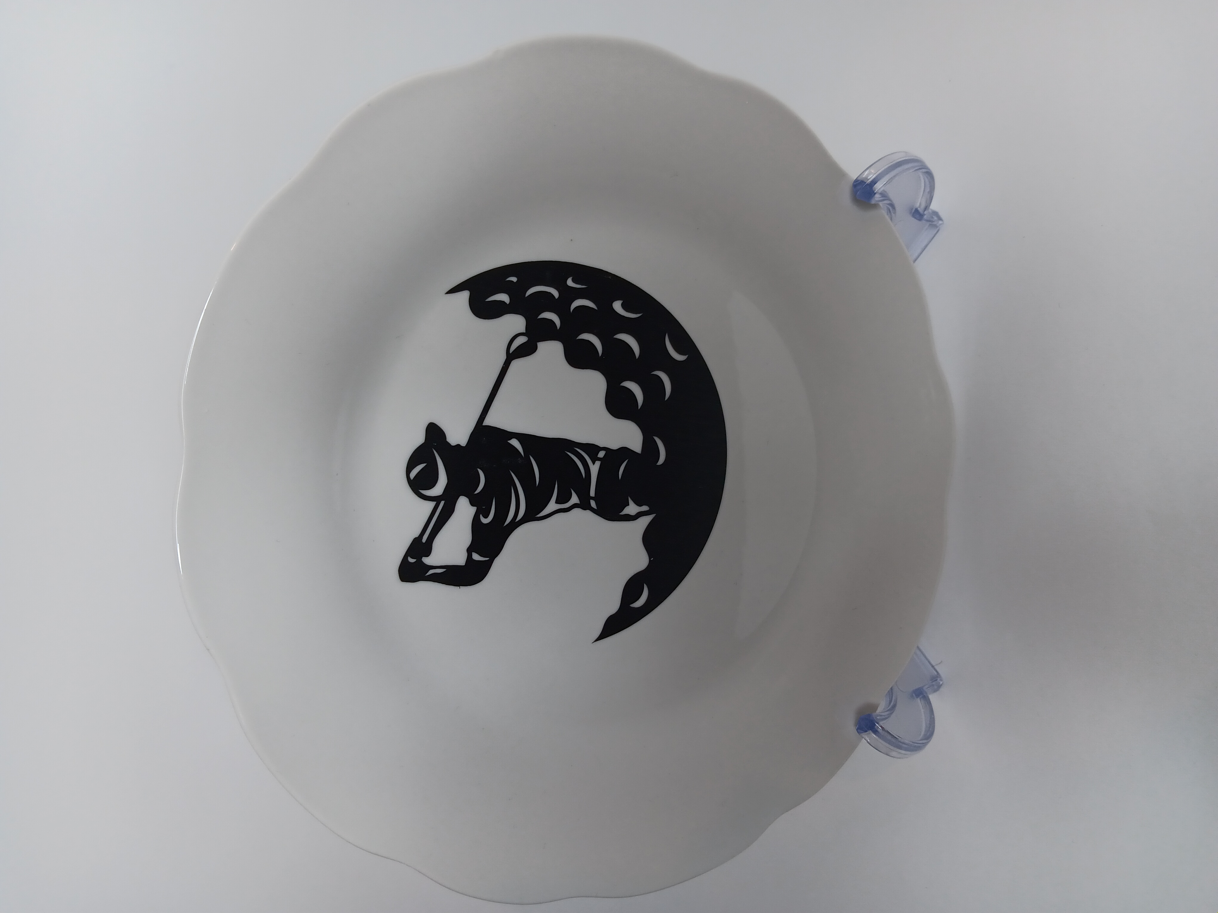 Decorative Porcelain Golf Plate