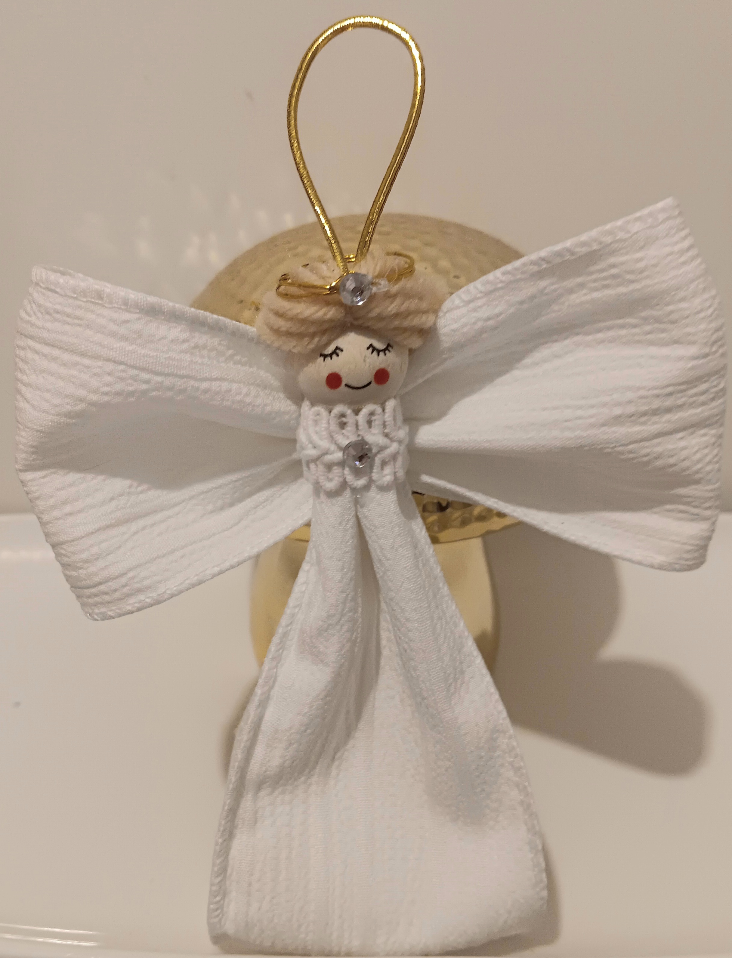 Handmade Angel Christmas Ornaments