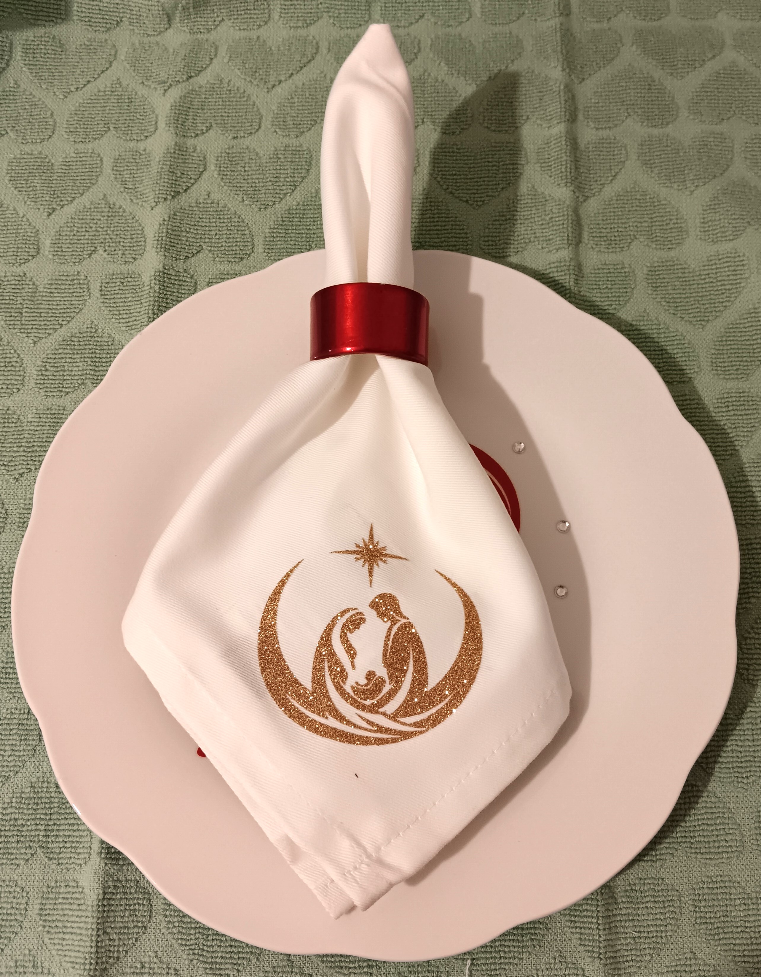 Christmas Nativity Napkin