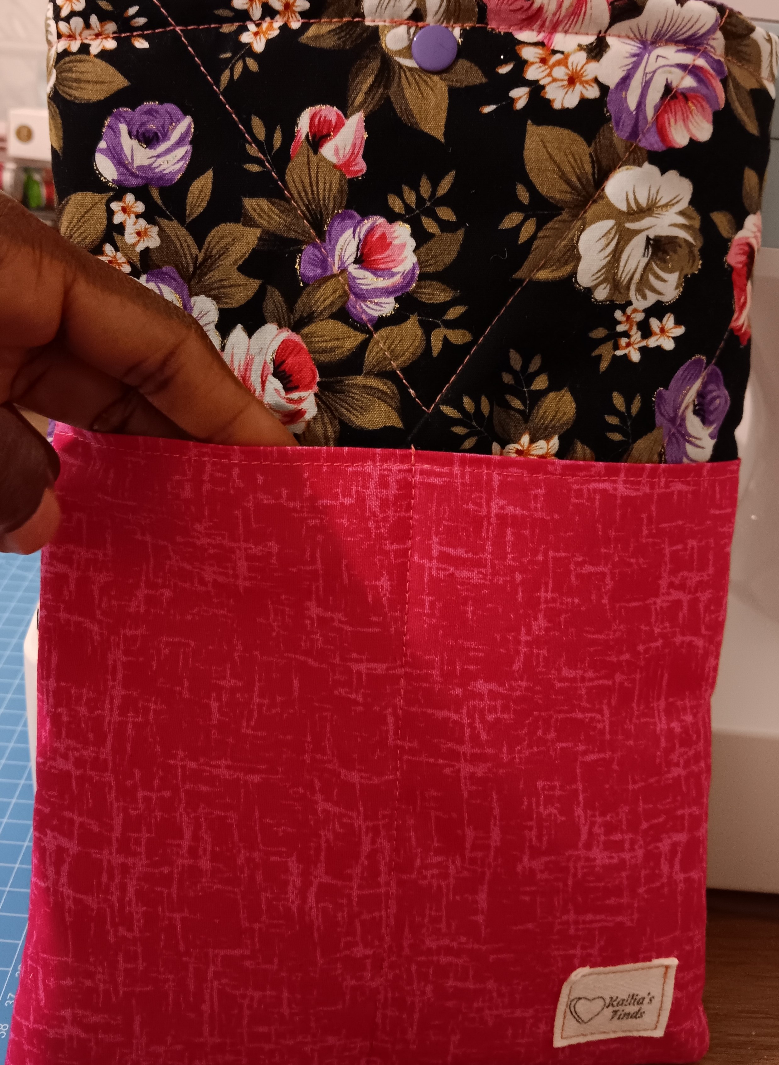  Floral Tablet/Book Sleeve