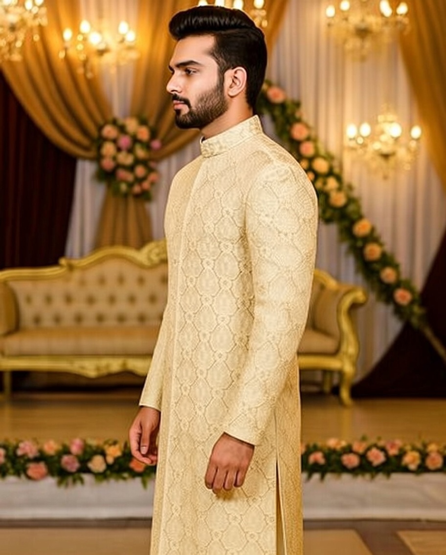 Ivory Sherwani