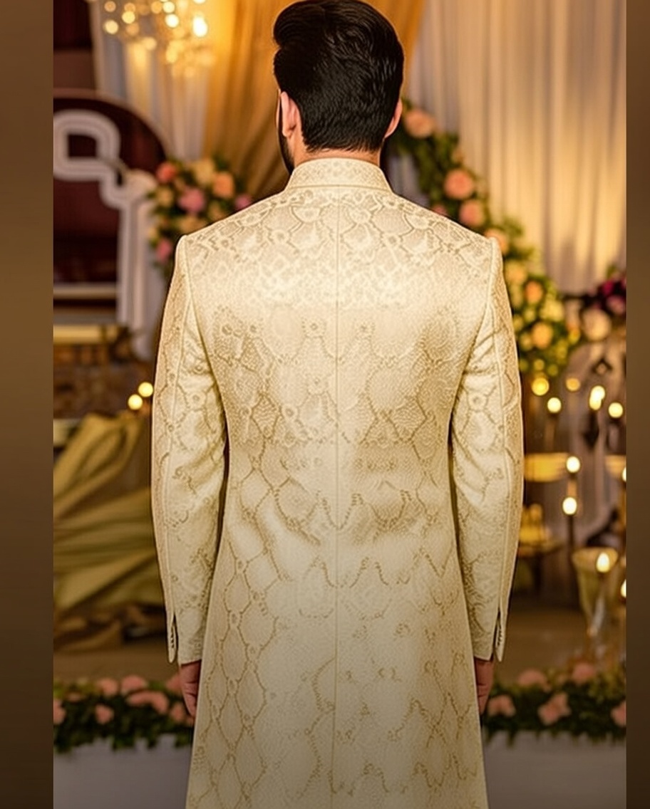 Men's Embroidered Sherwani