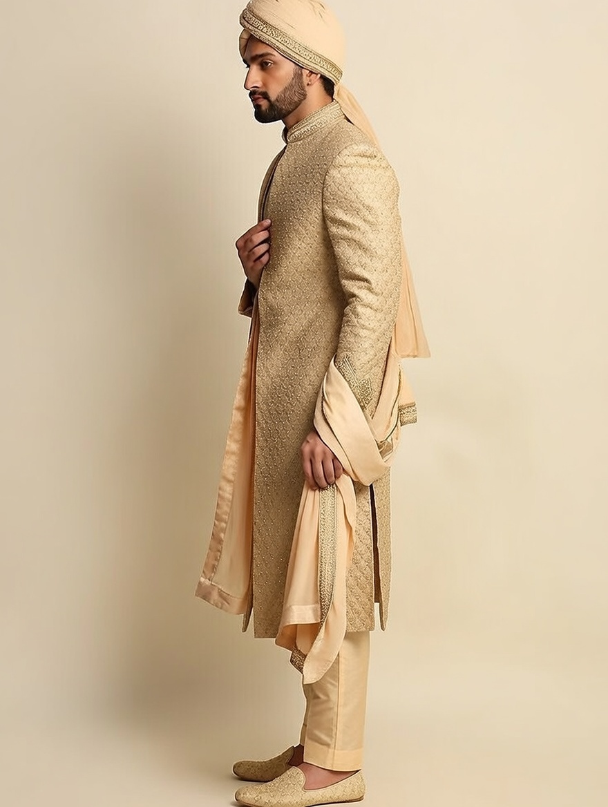 Traditional Sherwani Suit