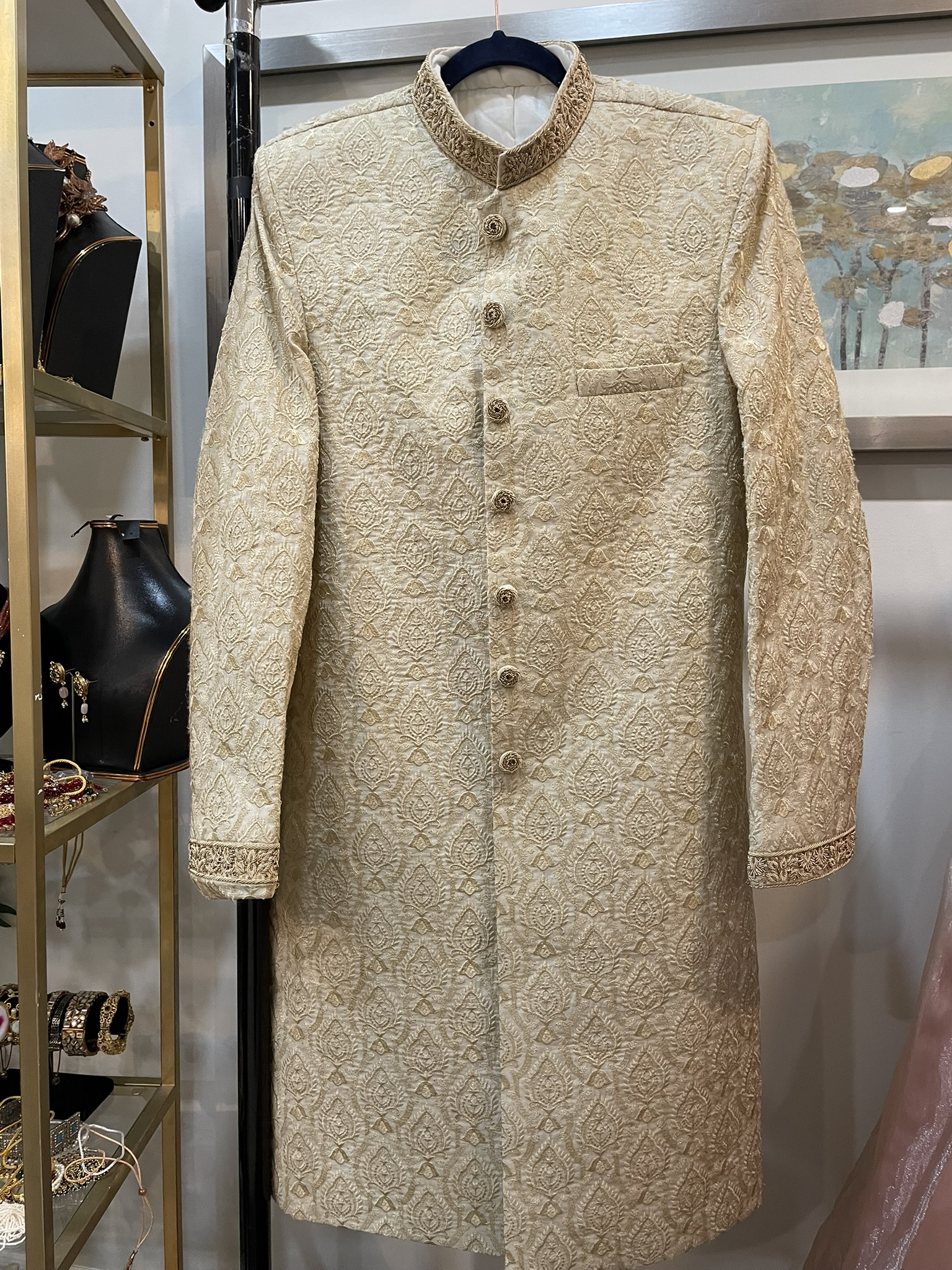 ROYAL IVORY SHERWANI