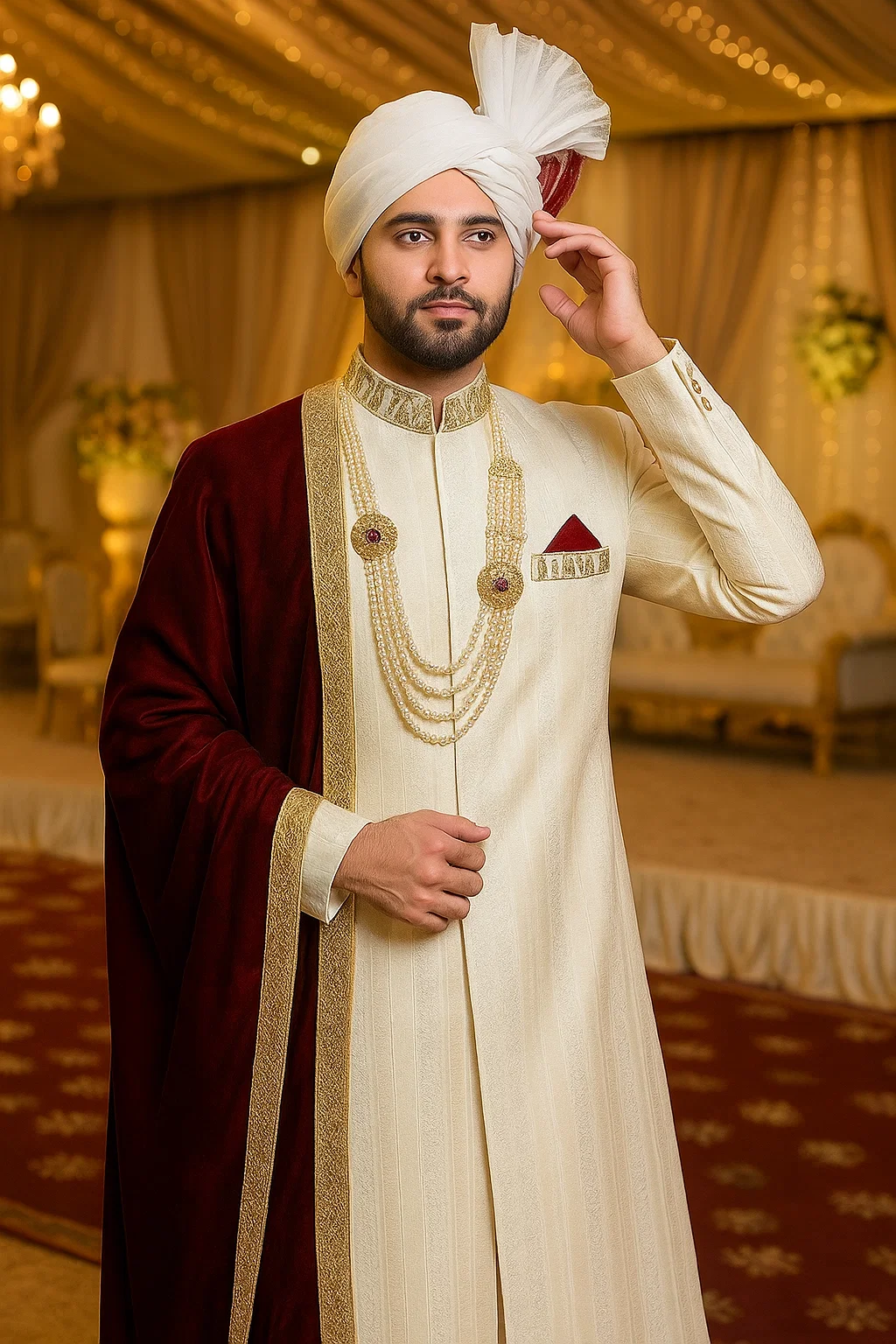 Traditional Sherwani Suit