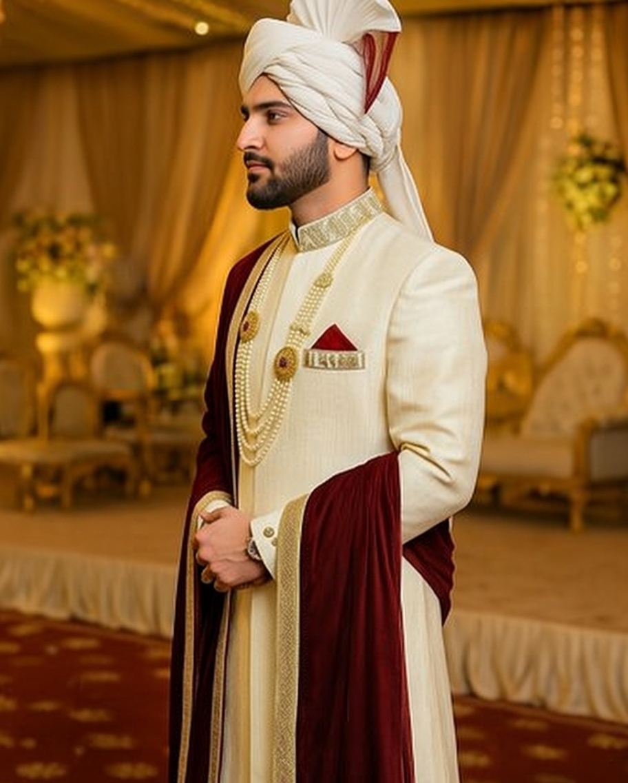 Traditional Sherwani Suit