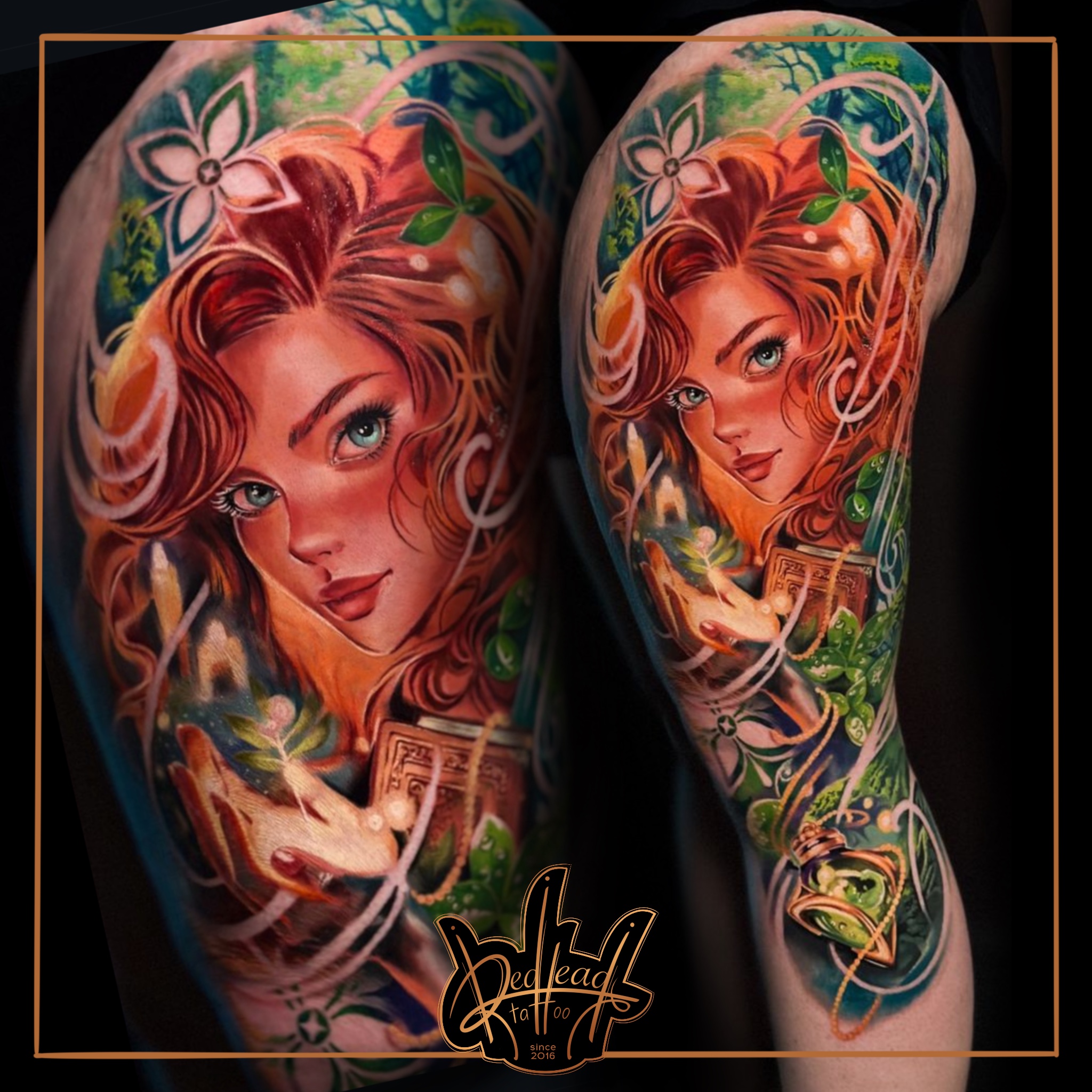 Custom Full-Sleeve Tattoo Design