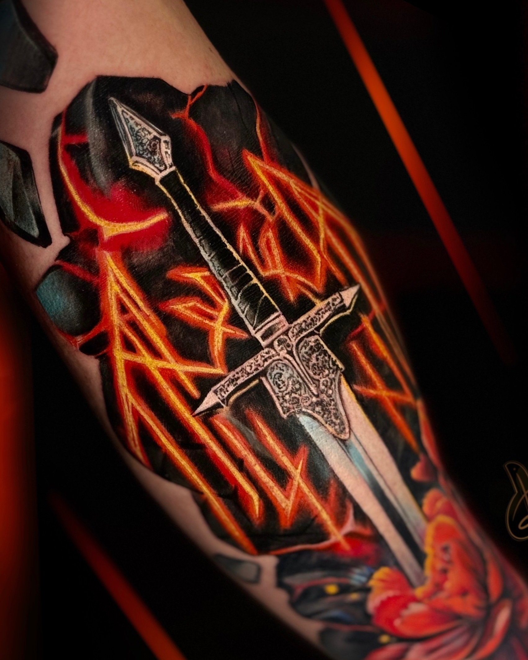Sword Tattoo Design
