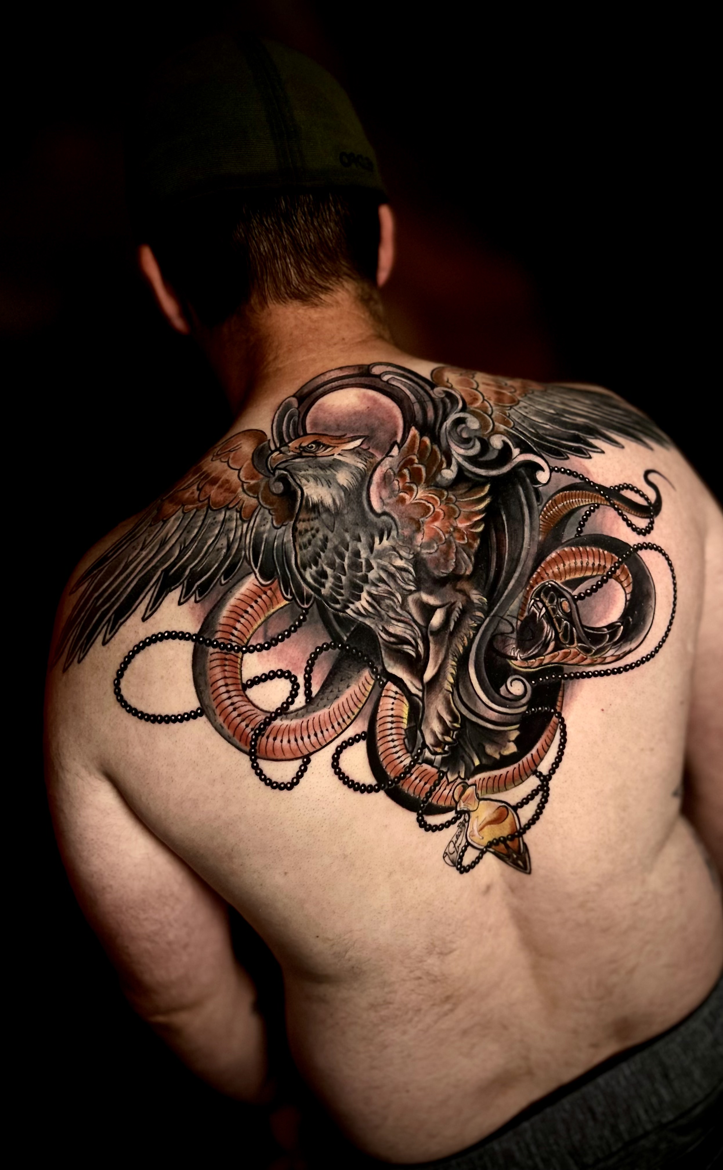 Custom Back Tattoo Design