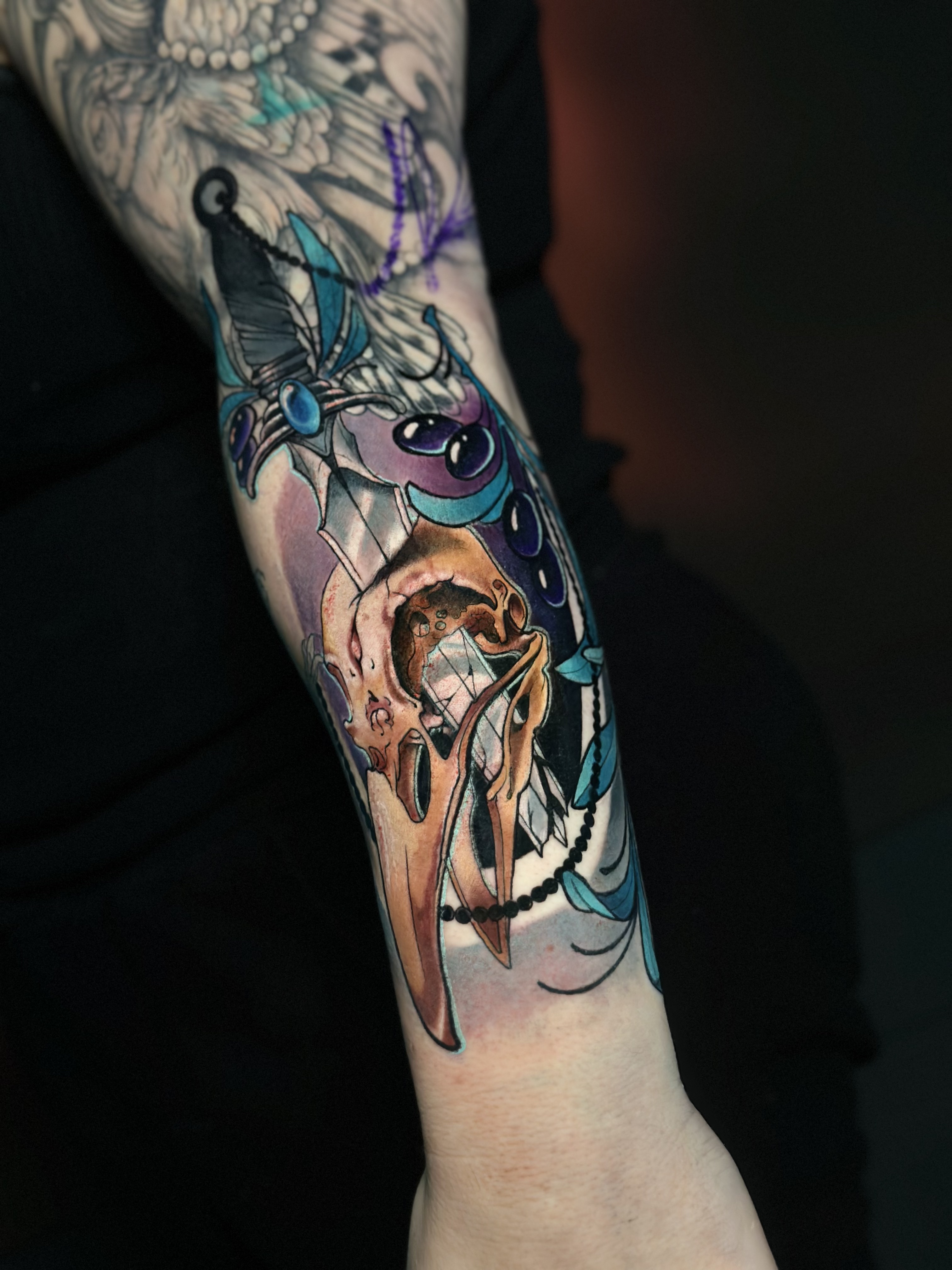 NeoTraditional Forearm Tattoo