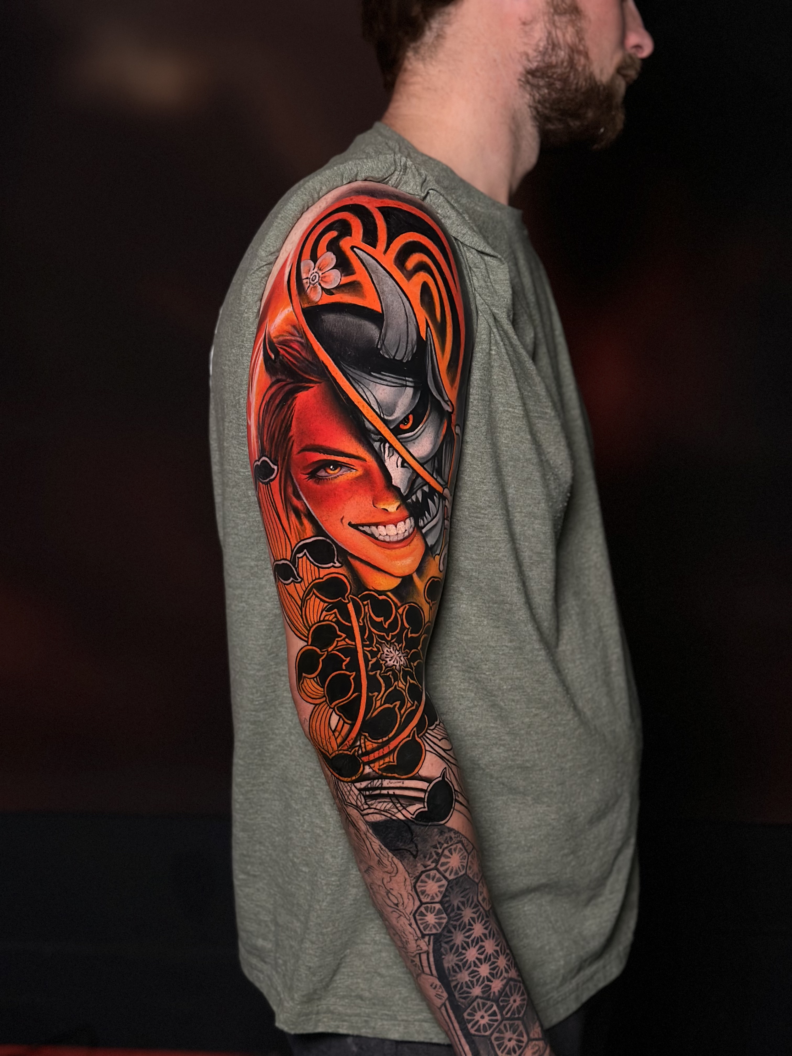 Custom Full Sleeve Tattoo