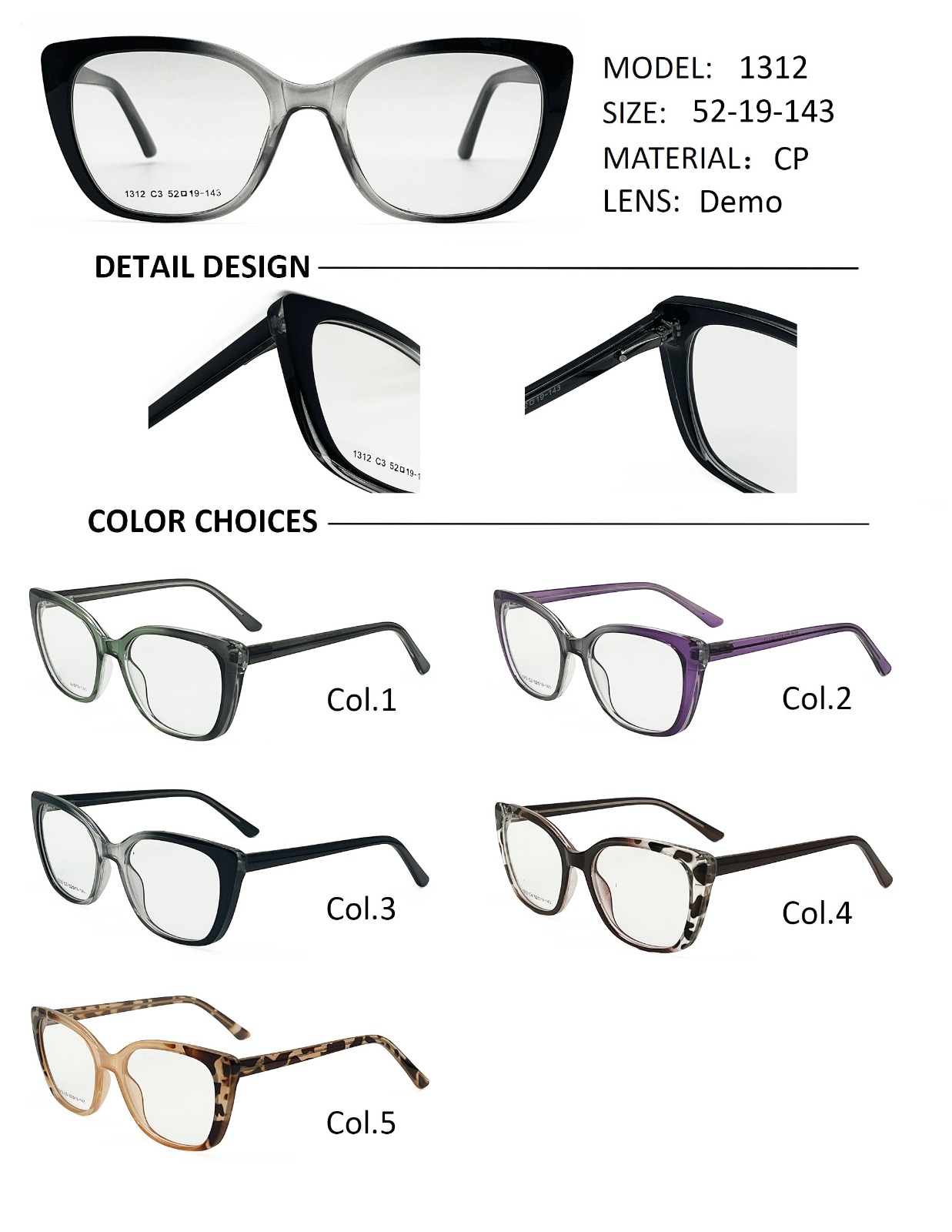 Armazones Premium 1312