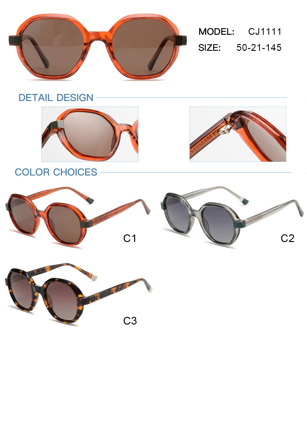 Anteojos de Sol Polarizados mod.1111