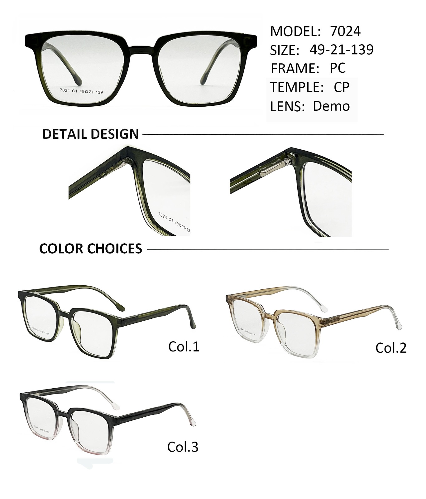 Armazones Premium 7024