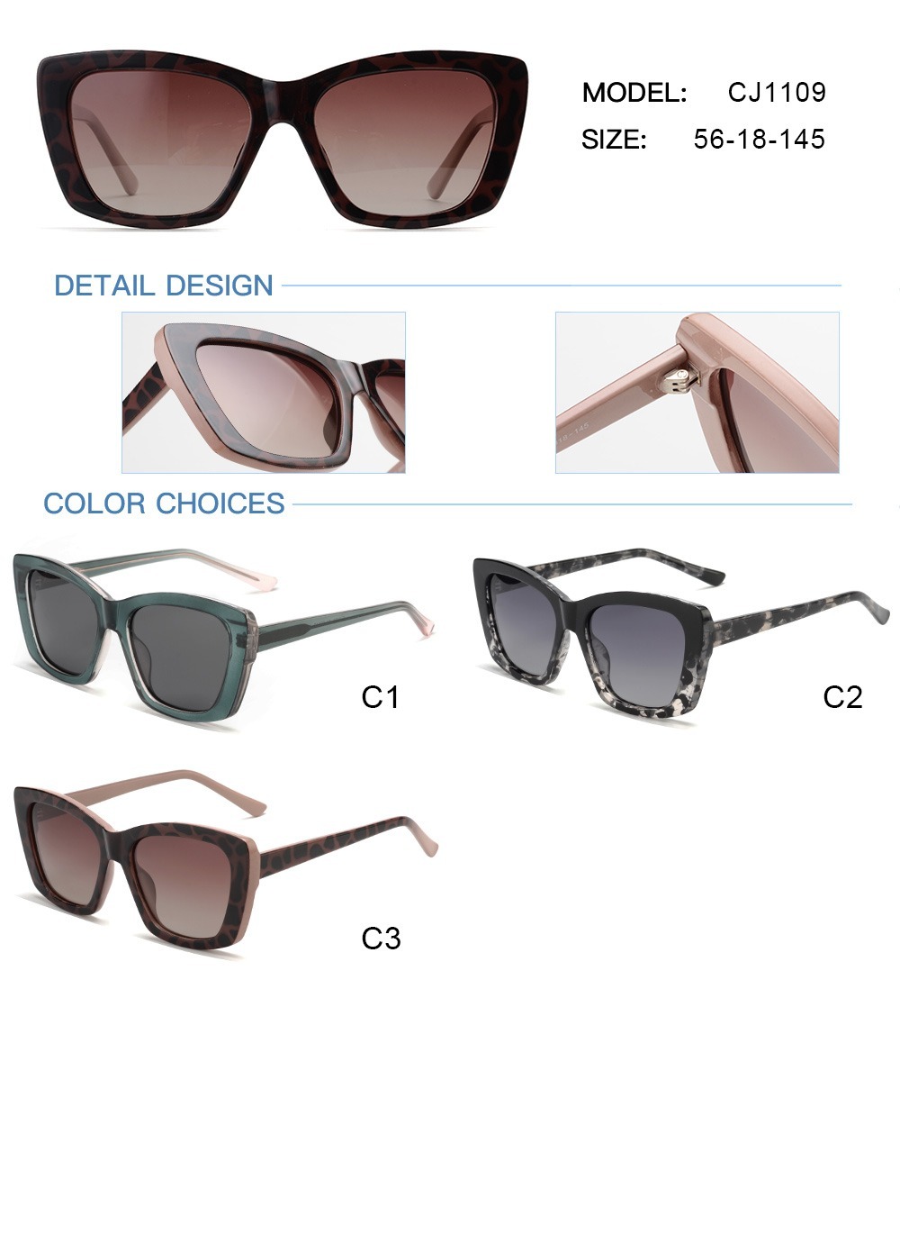 Anteojos de Sol Polarizados mod.1109