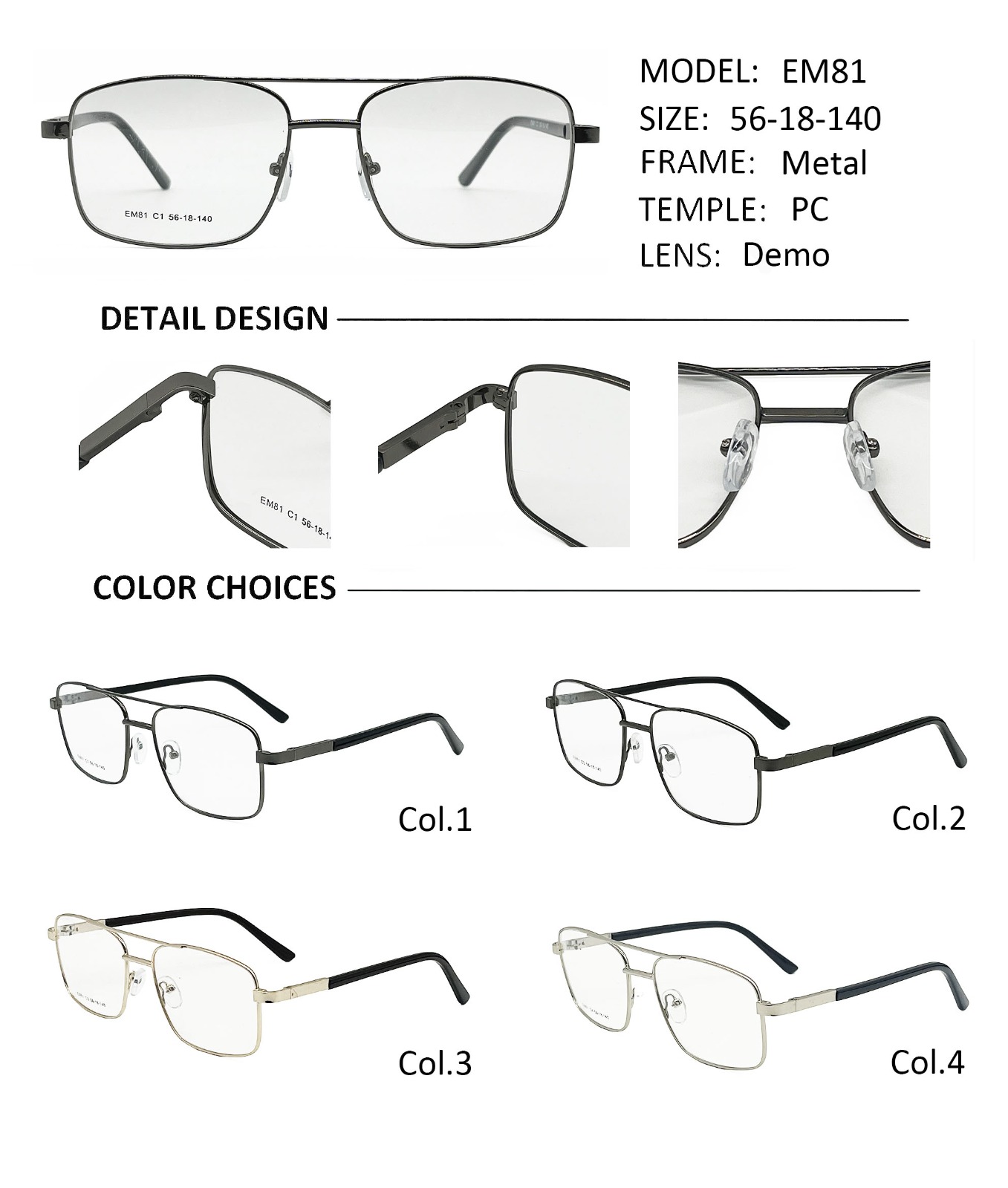 Armazones Premium EM81