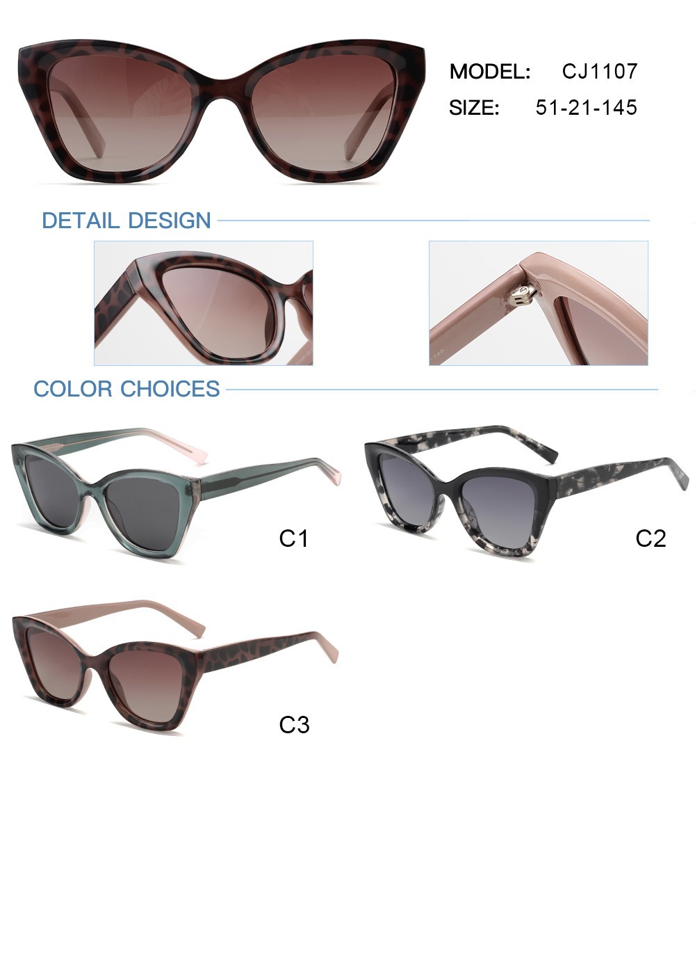 Anteojos de Sol Polarizados mod.1107