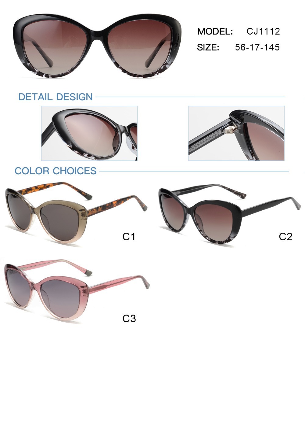 Anteojos de Sol Polarizados mod.1112