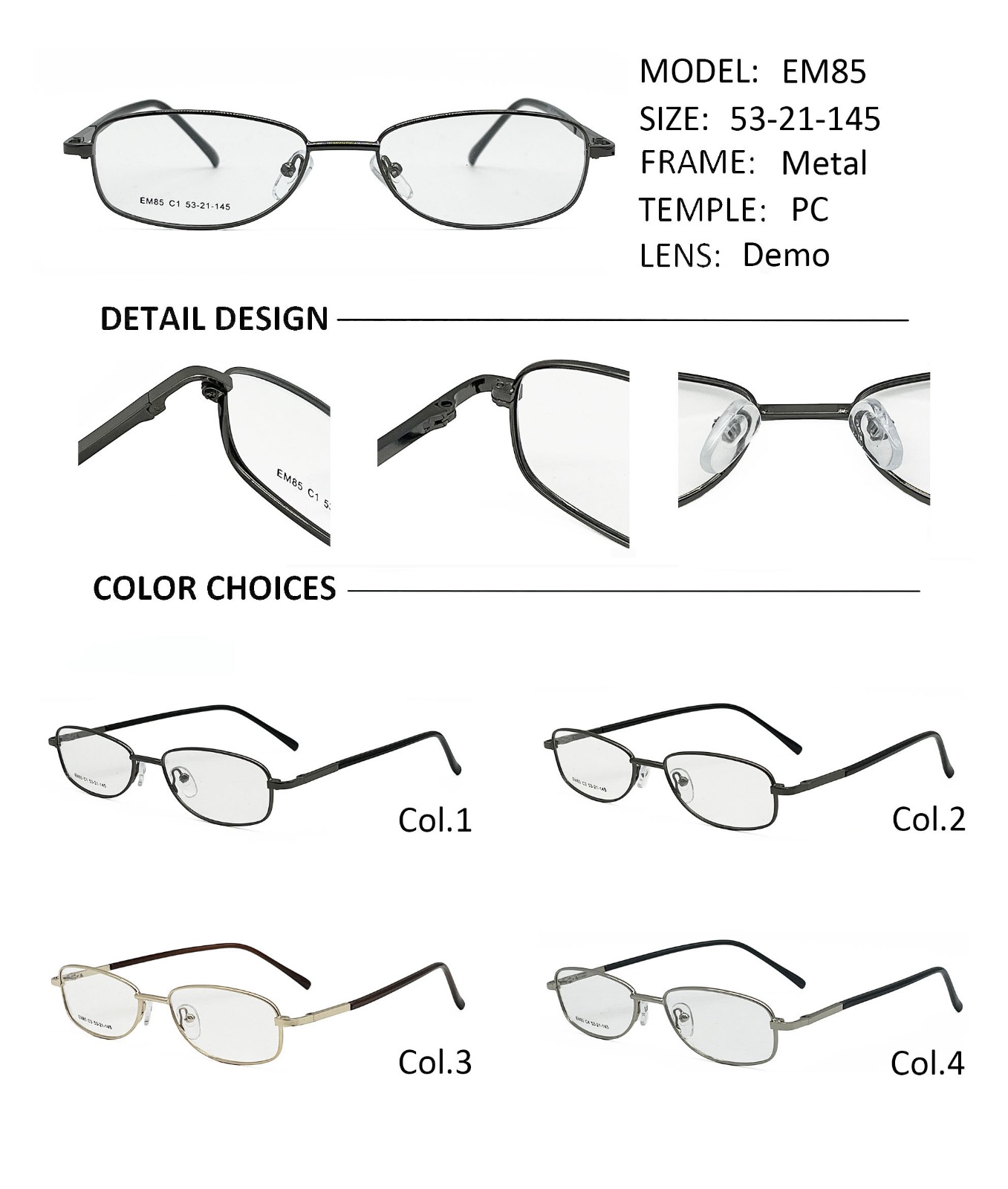 Armazones Premium EM85