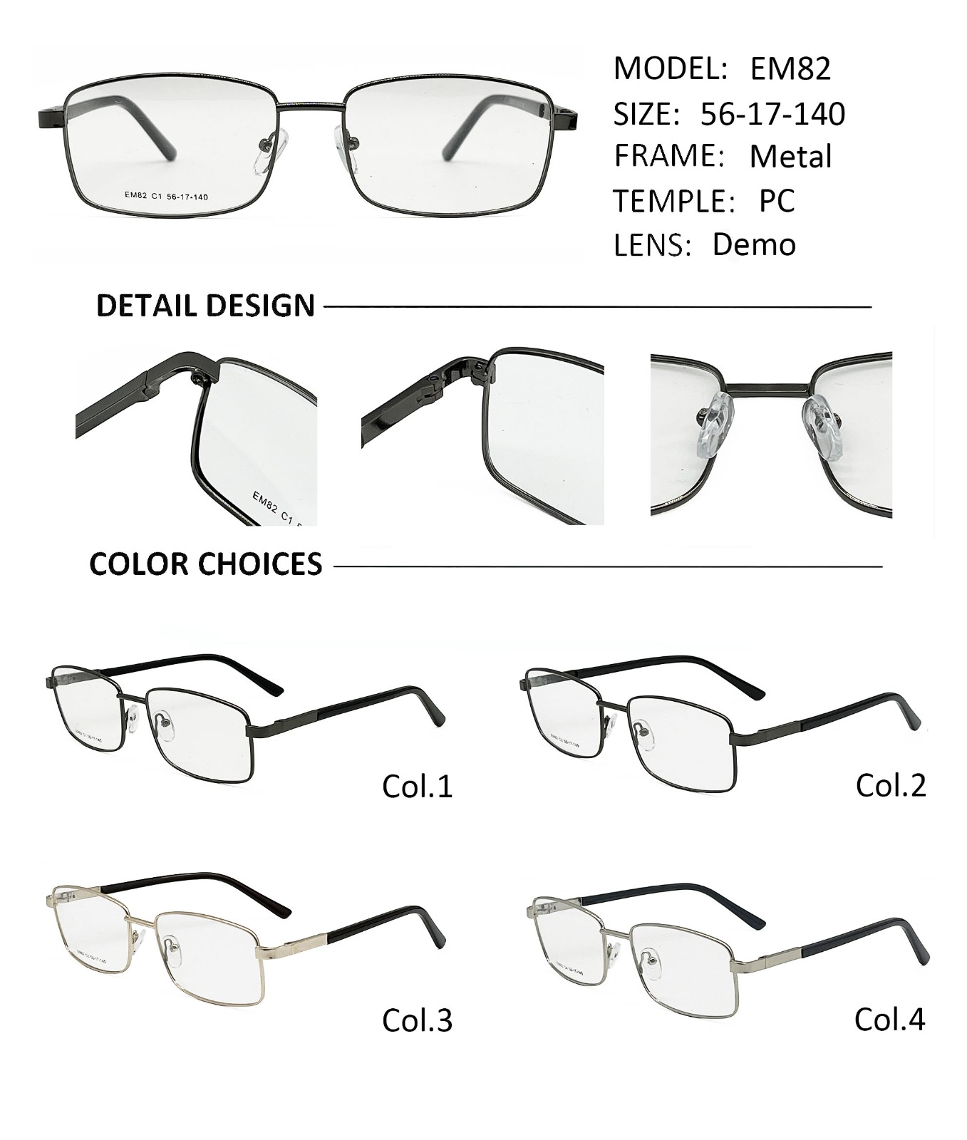 Armazones Premium EM82