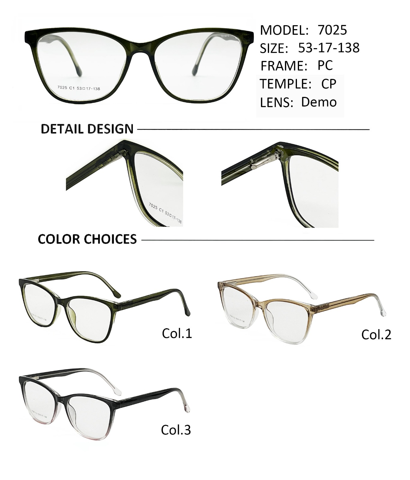 Armazones Premium 7025