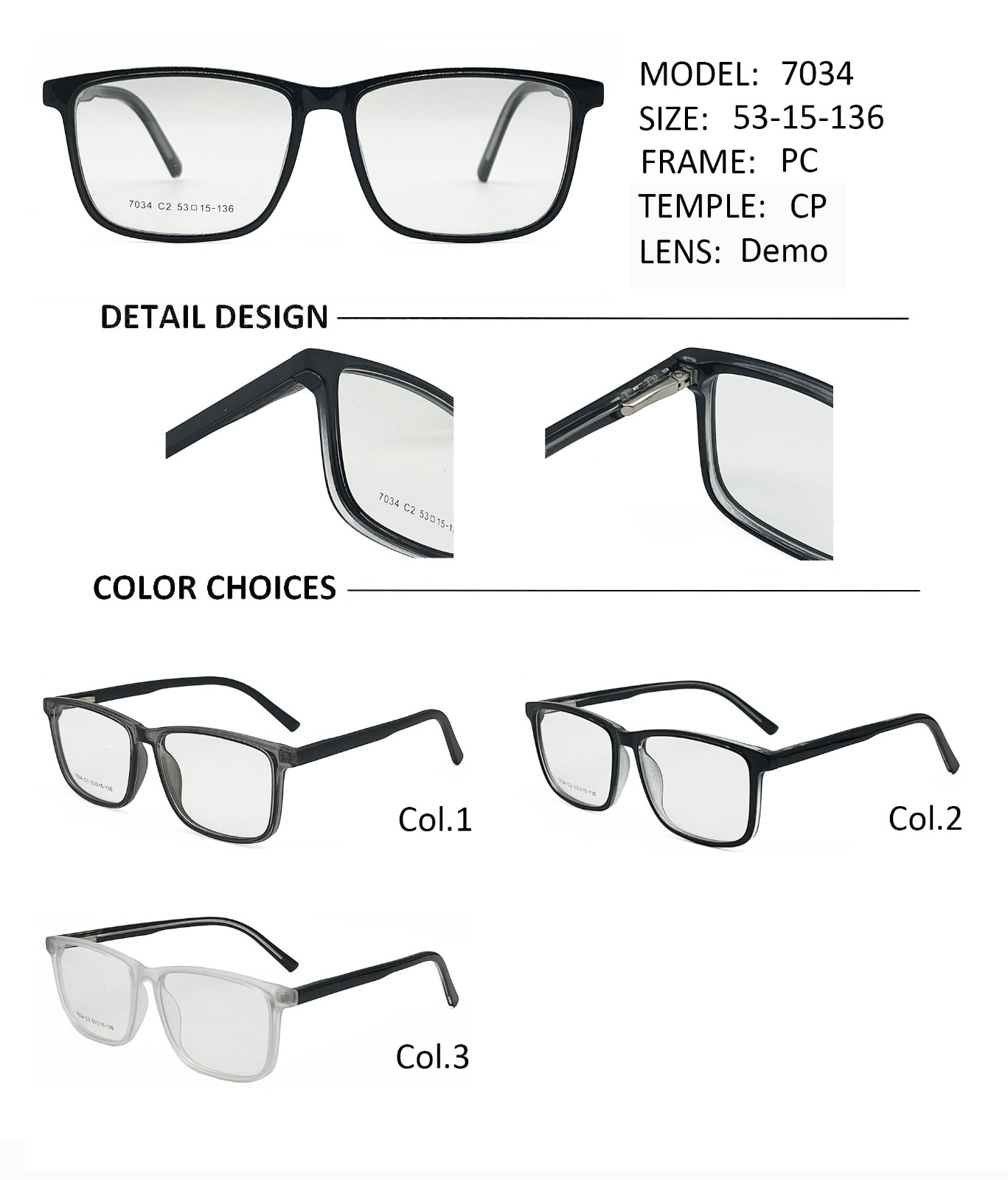 Armazones Premium 7034