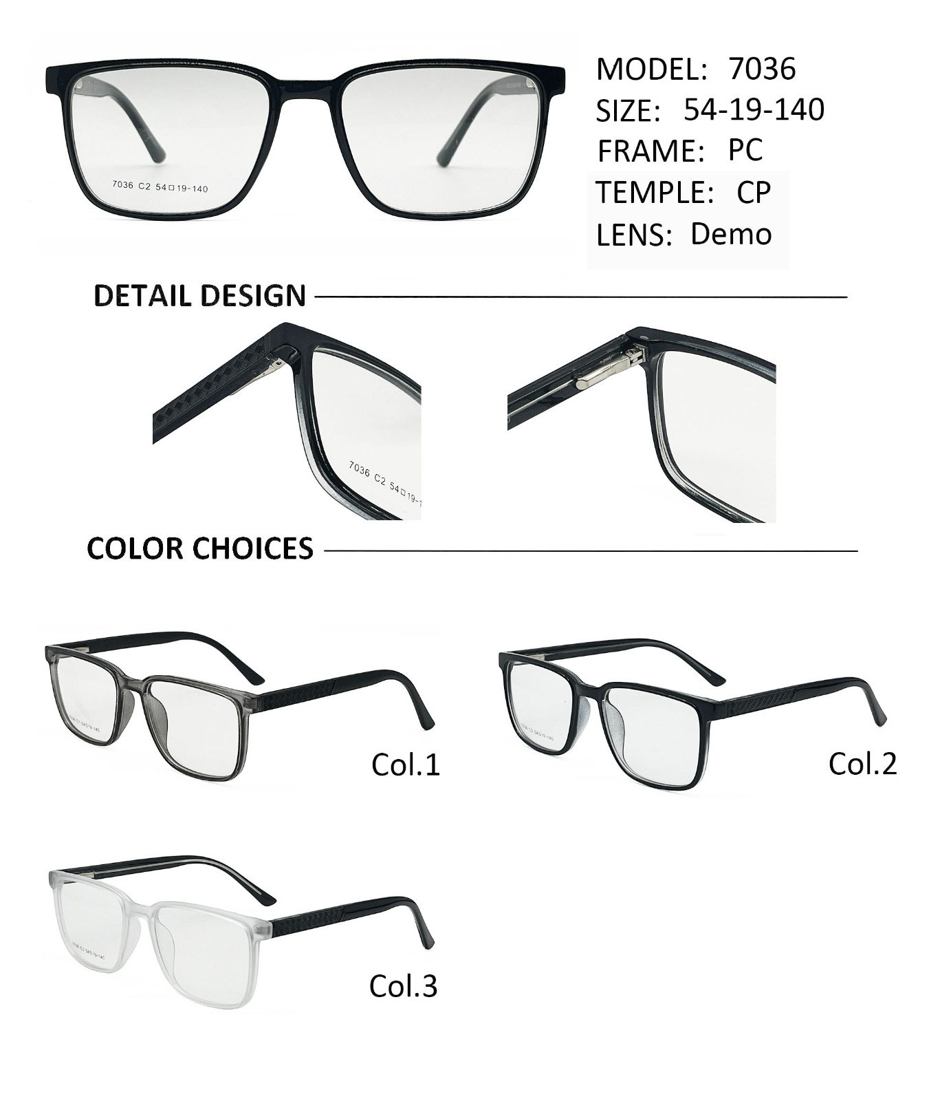 Armazones Premium 7036