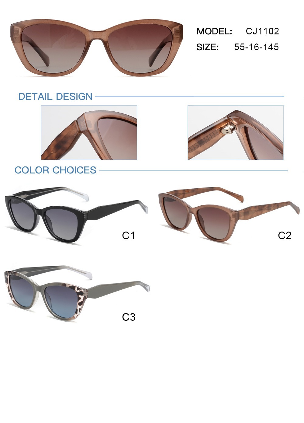 Anteojos de Sol Polarizados mod.1102