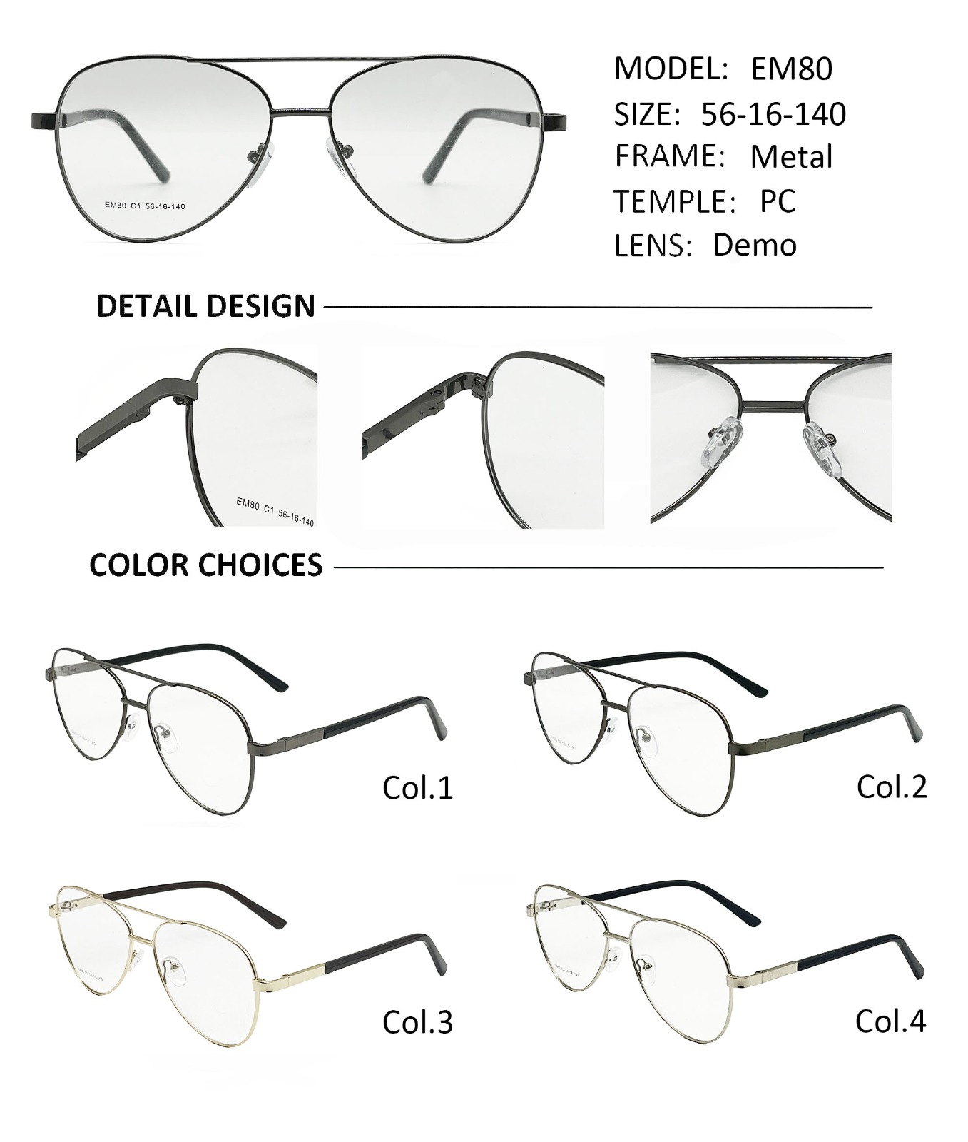 Armazones Premium EM80