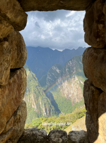 Incan Ruins Meet the Sky