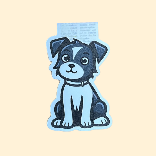 Doggie Magnetic Bookmark