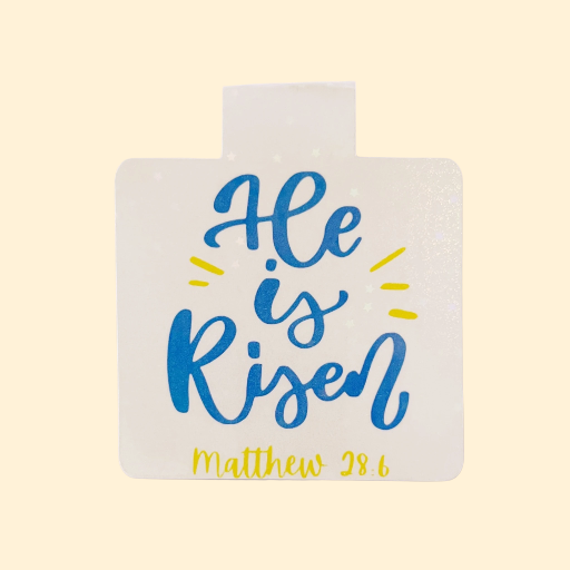 "He is Risen" Magnetic Bookmark