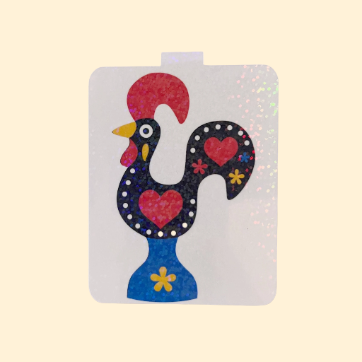 Galo de Barcelos Magnetic Bookmark