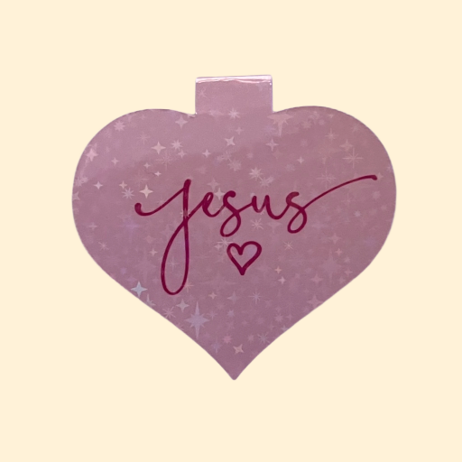 Heart Jesus Magnetic Bookmark