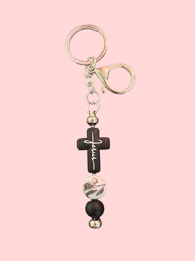 Jesus 2 Zipper Pulls/Keychains