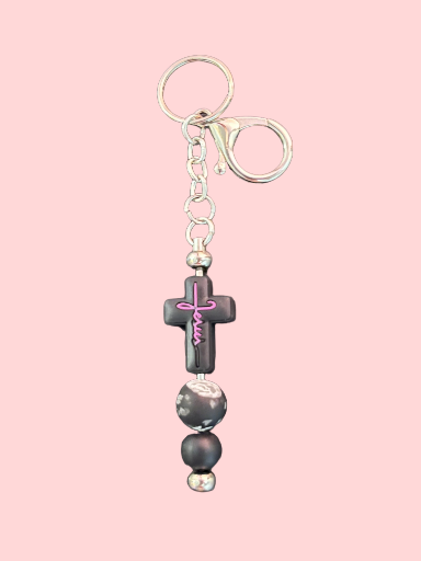 Jesus 2 Zipper Pulls/Keychains